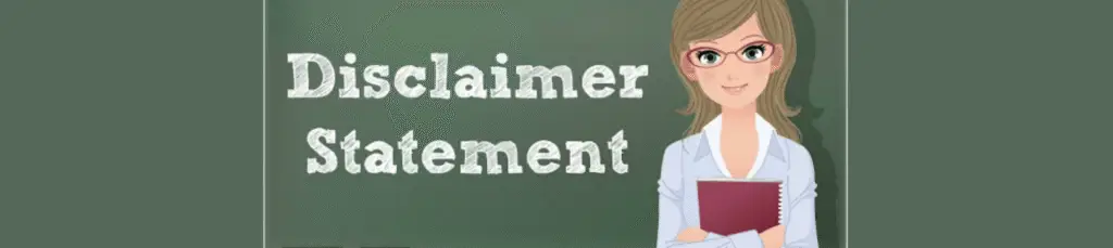 Educational Disclaimer